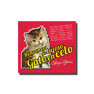 Ronroneo de lujoso gato en celo